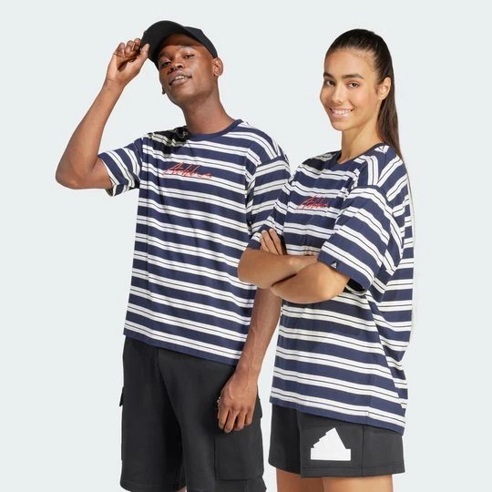 Zdjęcie produktu Americana Striped T-Shirt Adidas Legend Ink