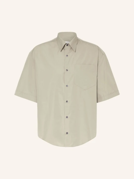 Zdjęcie produktu Ami Paris Koszula Z Krótkim Rękawem Comfort Fit beige JASNOZIELONY