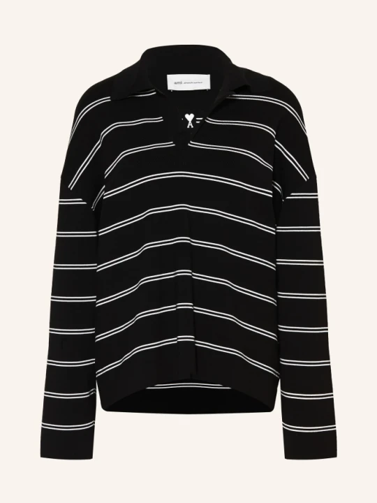 Zdjęcie produktu Ami Paris Koszulka Polo W Stylu Oversize schwarz