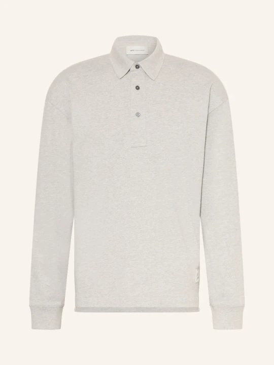 Zdjęcie produktu Ami Paris Koszulka Polo Z Jerseyu grau JASNOCZARY
