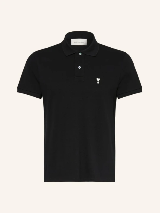Zdjęcie produktu Ami Paris Koszulka Polo Z Piki schwarz CZARNY