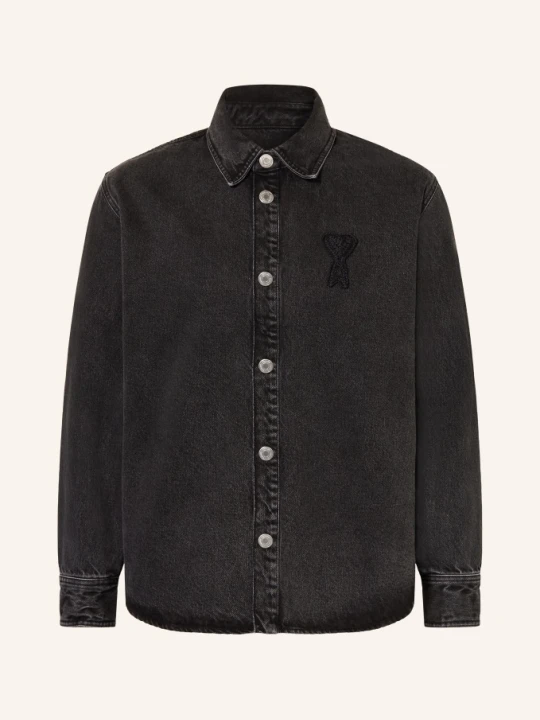 Zdjęcie produktu Ami Paris Kurtka Jeansowa schwarz CZARNY