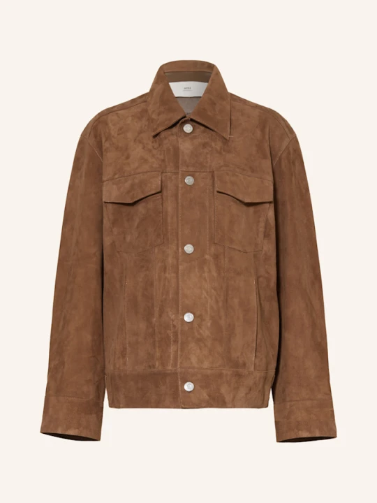 Zdjęcie produktu Ami Paris Overjacket Ze Skóry braun BRĄZOWY