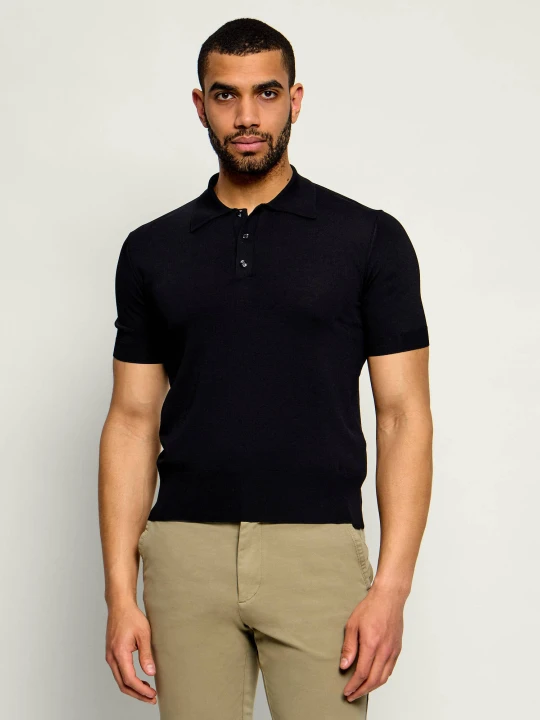 Zdjęcie produktu AMI Paris Polo | Regular Fit czarny