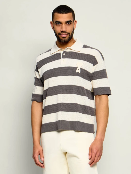 Zdjęcie produktu AMI Paris Polo | Relaxed fit ecru