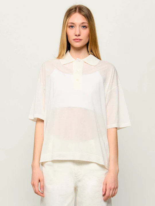 Zdjęcie produktu AMI Paris Polo | Relaxed fit biały