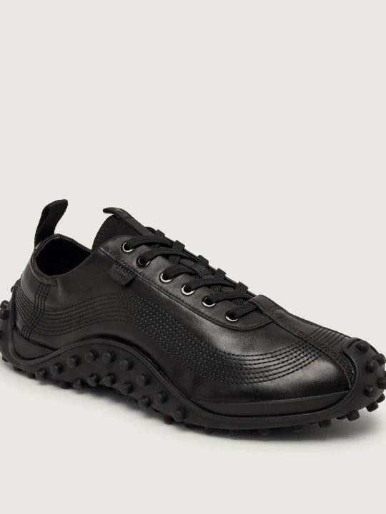 Zdjęcie produktu AMI Paris Skórzane sneakersy MIRAGE czarny