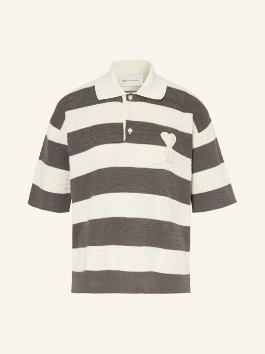 Zdjęcie produktu Ami Paris Sweter Polo grau