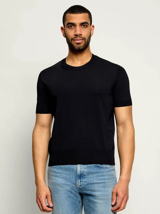 Zdjęcie produktu AMI Paris Sweter | Slim Fit czarny