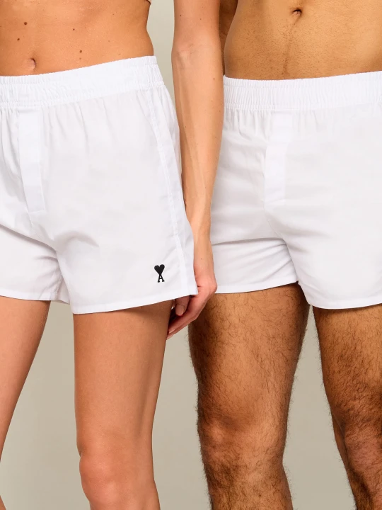 Zdjęcie produktu AMI Paris Szorty | Regular Fit biały