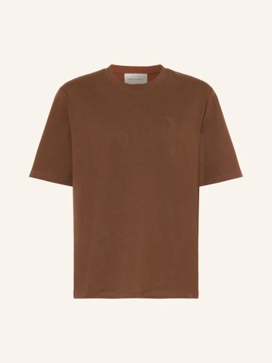 Zdjęcie produktu Ami Paris T-Shirt braun BRĄZOWY
