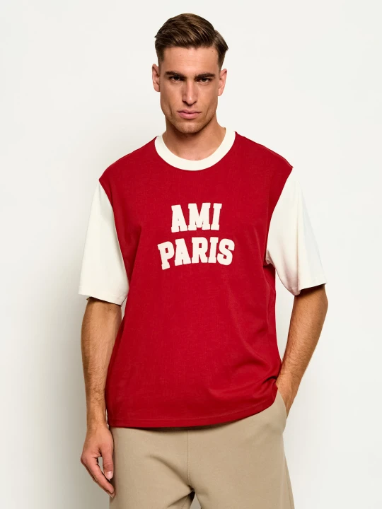 Zdjęcie produktu AMI Paris T-shirt | Loose fit czerwony