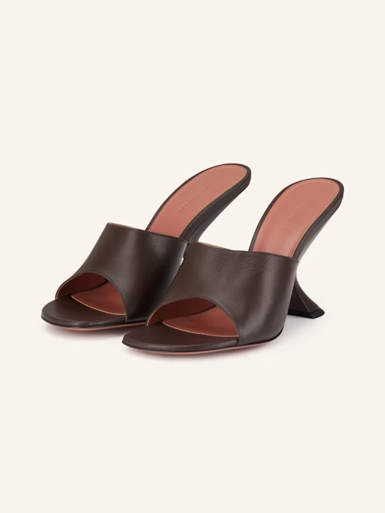 Zdjęcie produktu Amina Muaddi Klapki Typu Mules Taylor braun BRĄZOWY