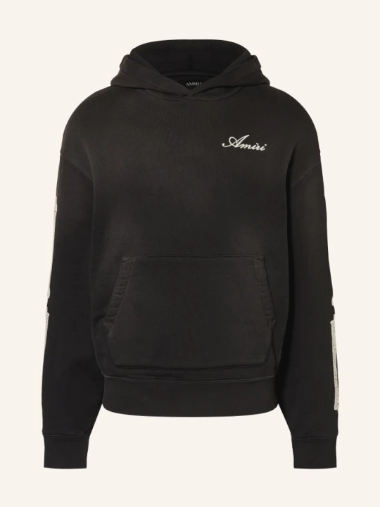 Zdjęcie produktu Amiri Bluza Z Kapturem Oversize Bones schwarz CZARNY