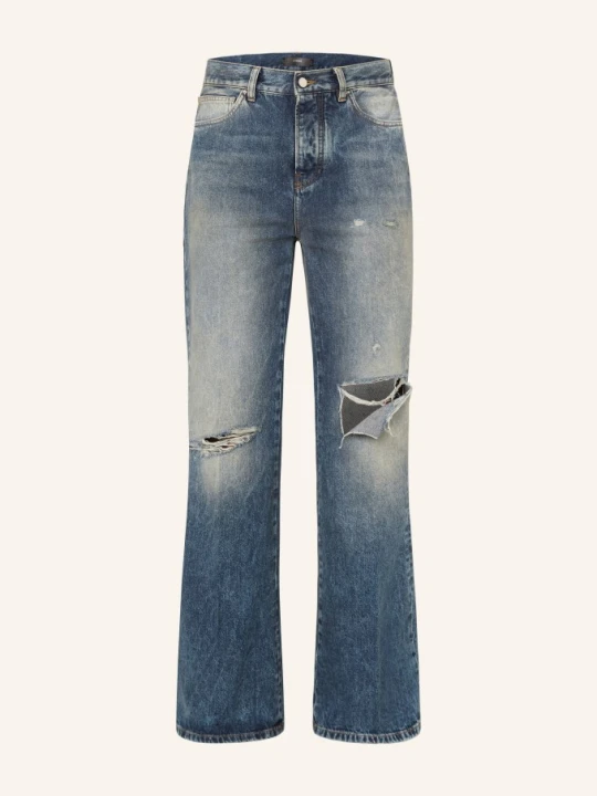 Zdjęcie produktu Amiri Dżinsy Z Przetarciami Slashed Regular Fit blau 597 Denim Lapis
