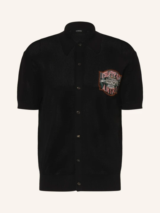 Zdjęcie produktu Amiri Koszula Z Krótkim Rękawem Comfort Fit schwarz czarny