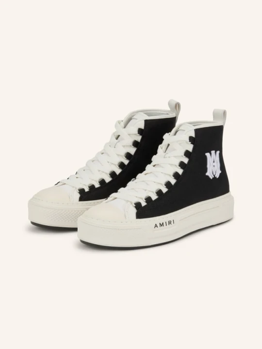 Zdjęcie produktu Amiri Wysokie Sneakersy Court schwarz