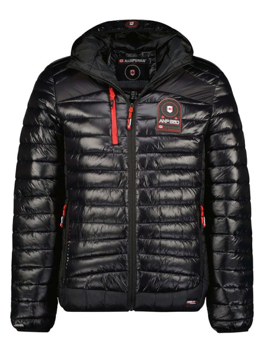 Zdjęcie produktu ANAPURNA Kurtka pikowana "Bartavel" w kolorze czarnym rozmiar: XL