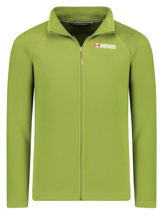 Zdjęcie produktu ANAPURNA Kurtka polarowa "Tonneau" w kolorze zielonym rozmiar: XXL