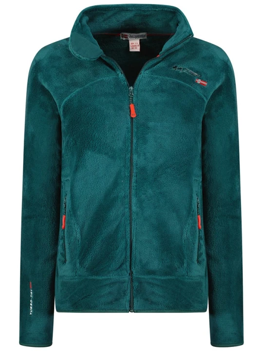 Zdjęcie produktu ANAPURNA Kurtka polarowa "Uternel" w kolorze zielonym rozmiar: XXL