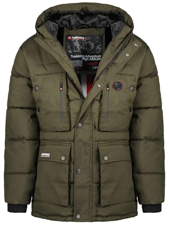 Zdjęcie produktu ANAPURNA Parka "Albertana" w kolorze khaki rozmiar: M
