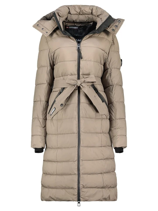 Zdjęcie produktu ANAPURNA Parka "Cabana" w kolorze szarobrązowym rozmiar: XXL
