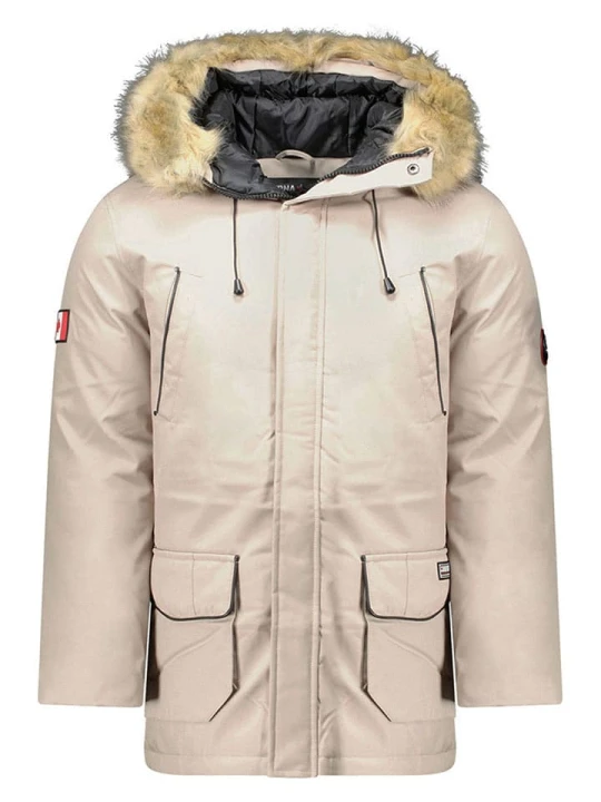 Zdjęcie produktu ANAPURNA Parka "Claudana" w kolorze beżowym rozmiar: 3XL