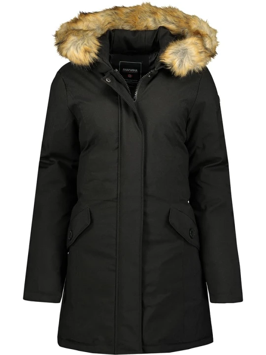 Zdjęcie produktu ANAPURNA Parka "Dinastiana" w kolorze czarnym rozmiar: XXL