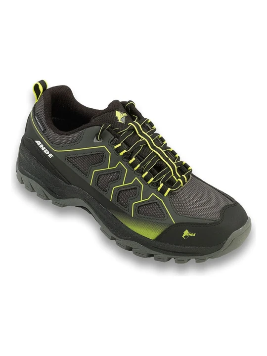 Zdjęcie produktu Ande Buty trekkingowe "Cobra" w kolorze zielono-szarym rozmiar: 44