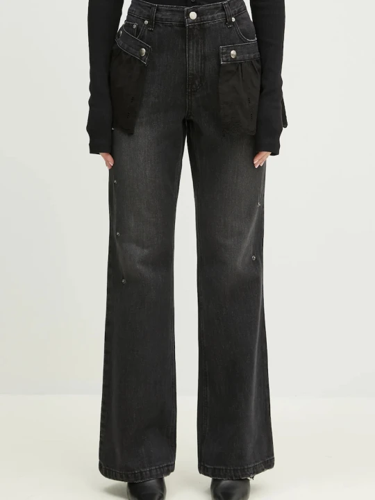 Zdjęcie produktu Andersson Bell jeansy Flower Lace Attached Bootcut