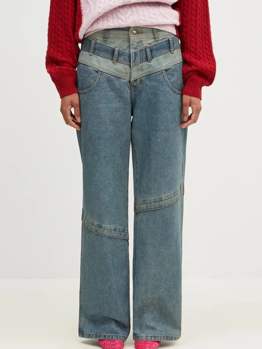 Zdjęcie produktu Andersson Bell jeansy Layered Wide-Leg Jeans