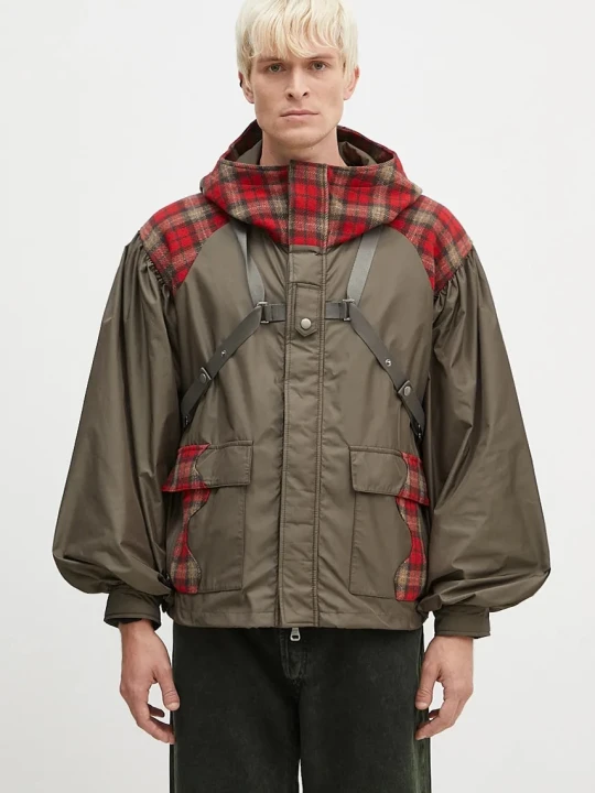Zdjęcie produktu Andersson Bell kurtka z domieszką wełny Puff Sleeve Harness Jumper