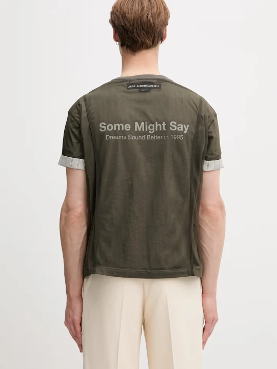Zdjęcie produktu Andersson Bell Overlay Roll-up Cuffs T-shirt męski