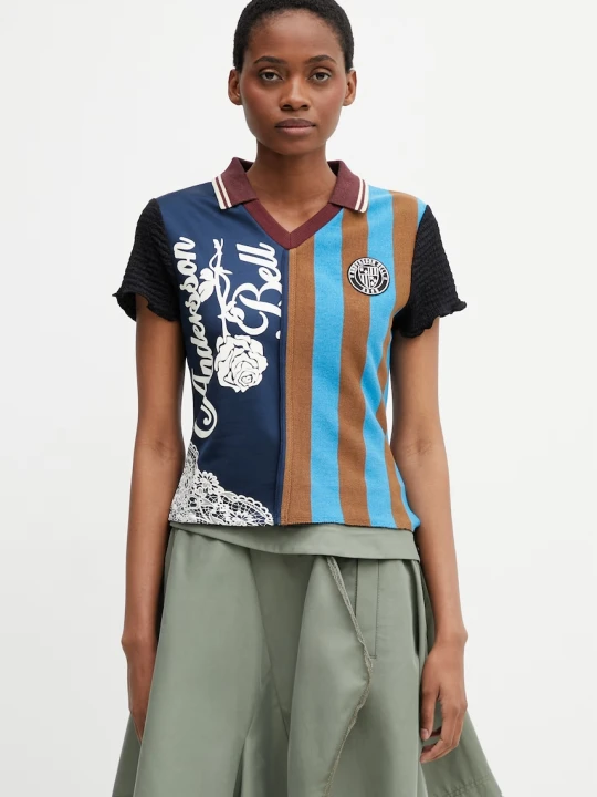 Zdjęcie produktu Andersson Bell Reworked Football T-shirt damski