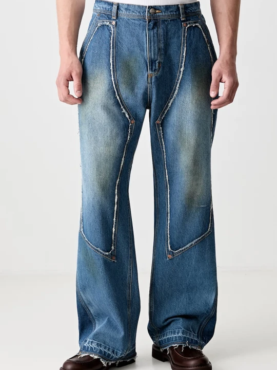Zdjęcie produktu Andersson Bell Rodeo Carpenter Wide jeansy relaxed fit męskie