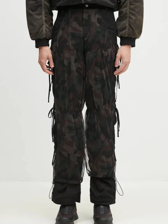Zdjęcie produktu Andersson Bell spodnie Camouflage Mesh Layered Tying Pants