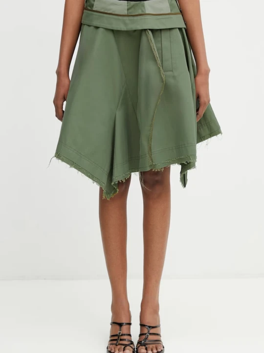 Zdjęcie produktu Andersson Bell Upside-Down Asymmetric spódnica z bawełną