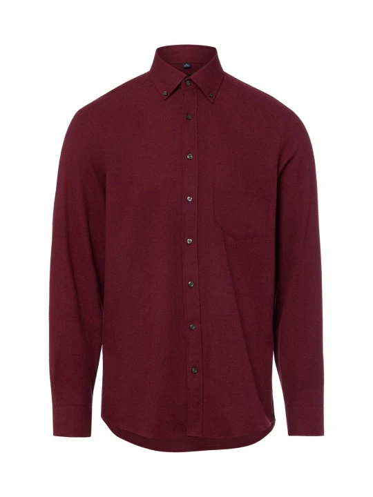 Zdjęcie produktu Andrew James koszula flanelowa Mężczyźni Regular Fit Flanela czerwony