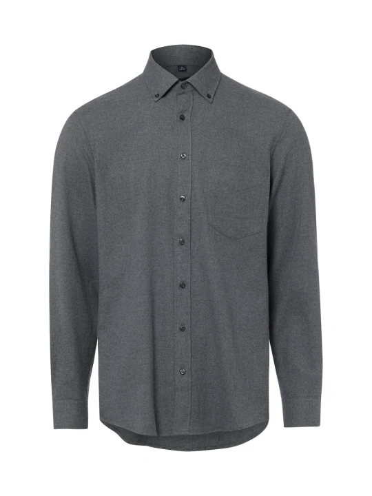Zdjęcie produktu Andrew James koszula flanelowa Mężczyźni Regular Fit Flanela szary