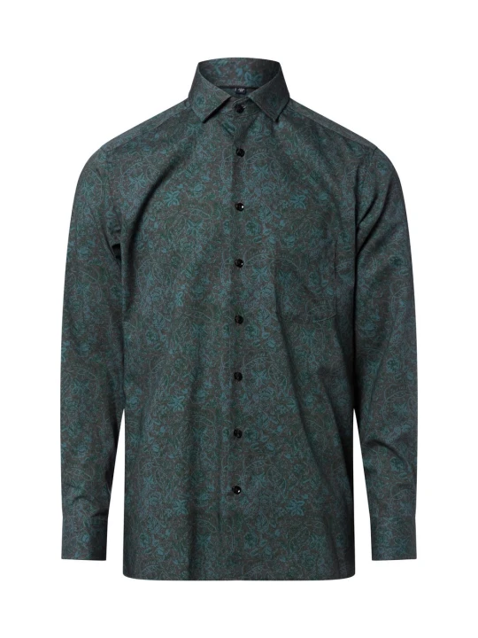 Zdjęcie produktu Andrew James koszula biznesowa - non-iron Mężczyźni Regular Fit Bawełna zielony | niebieski | szary