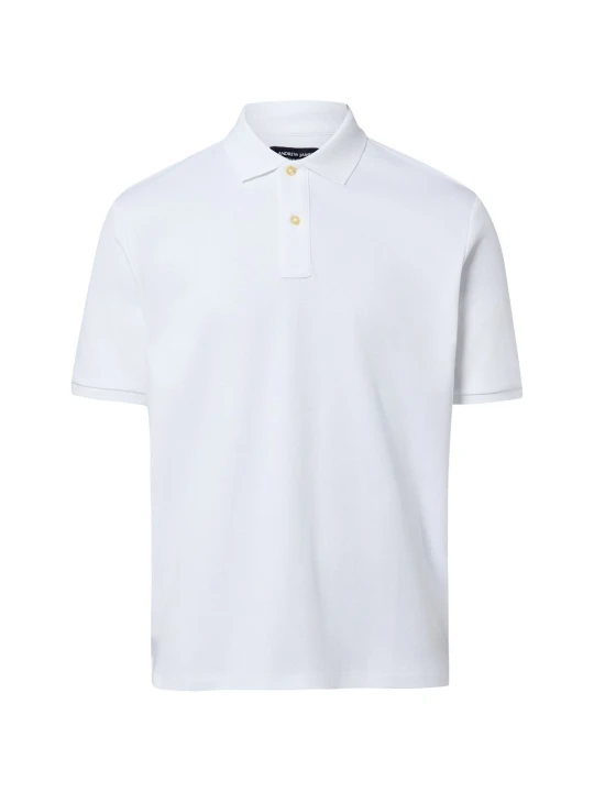 Zdjęcie produktu Andrew James koszulka polo Mężczyźni Bawełna biały