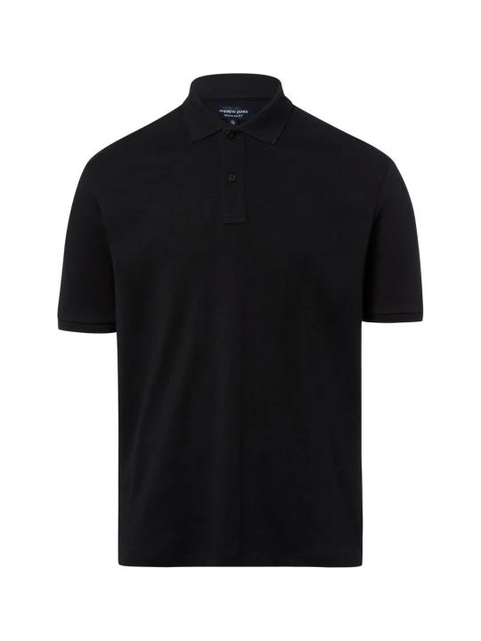 Zdjęcie produktu Andrew James koszulka polo Mężczyźni Bawełna czarny