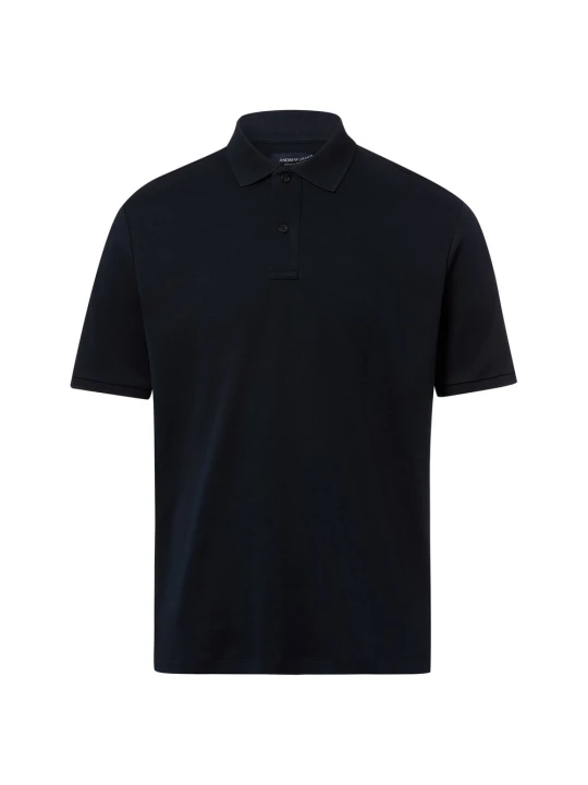 Zdjęcie produktu Andrew James koszulka polo Mężczyźni Bawełna niebieski