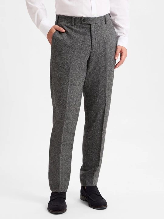Zdjęcie produktu Andrew James New York spodnie garniturowe - AJNY-Carter Mężczyźni Regular Fit szary