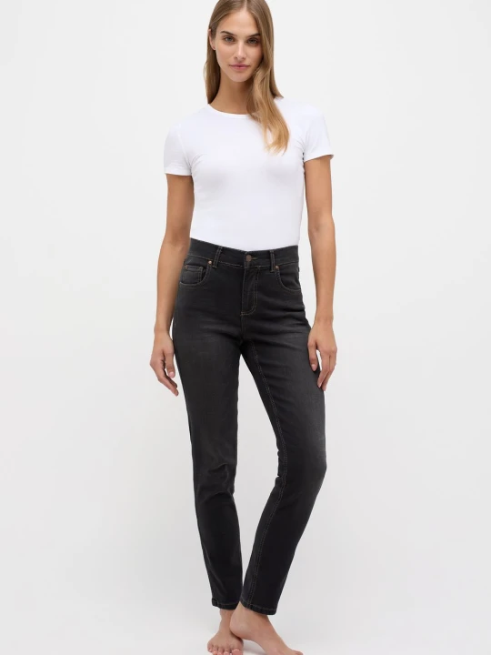 Zdjęcie produktu Angels Dżinsy - Skinny Kobiety Jeansy czarny