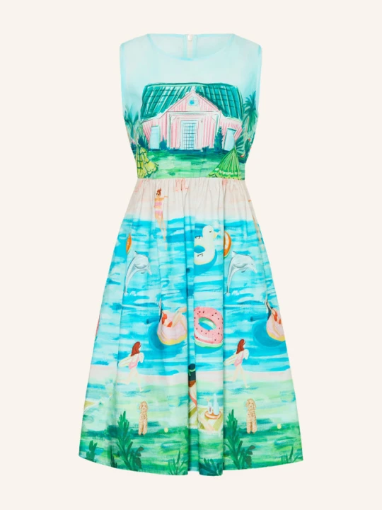 Zdjęcie produktu Angoor Sukienka Hanna blau beżowy