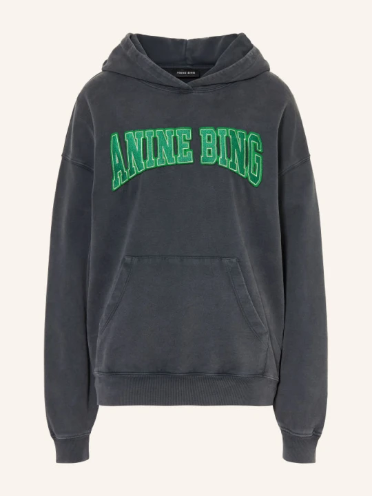 Zdjęcie produktu Anine Bing Bluza Z Kapturem Harvey schwarz