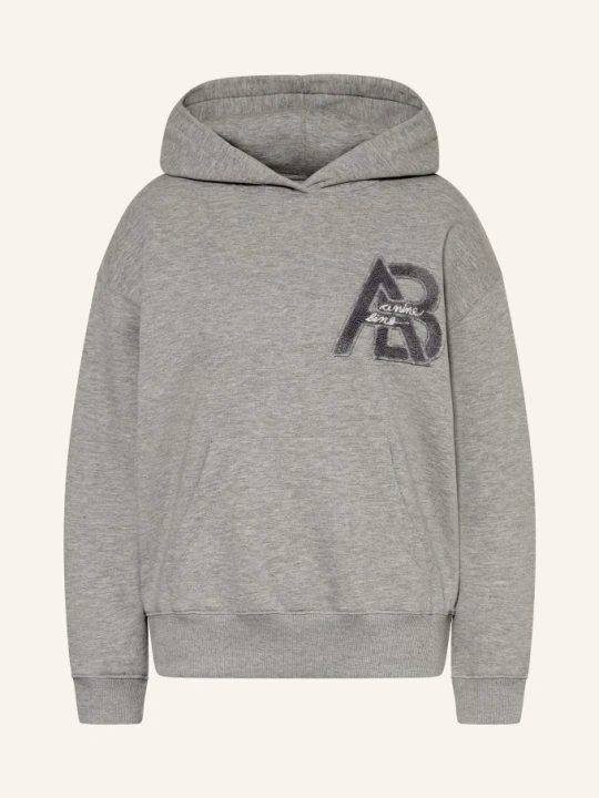 Zdjęcie produktu Anine Bing Bluza Z Kapturem Oversize Jaci grau JASNOCZARY