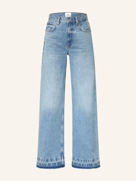Zdjęcie produktu Anine Bing Dżinsy Z Szerokimi Nogawkami Lewis blau CASPIAN BLUE WASHED BLUE