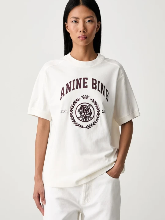 Zdjęcie produktu Anine Bing JAYLIN T-shirt bawełniany damski